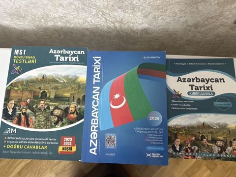 Məhsul: Azərbaycan tarixi üzrə hazırlıq dəstəsi – 3 kitab Yalnız dərs — Sumqayıt