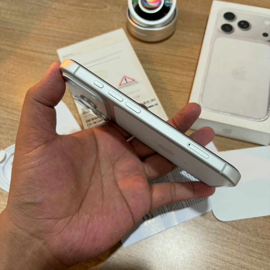 IPhone 17 Pro, 1 TB, White Titanium, Sənədlərlə — Apple iPhone, İsmayıllı (8)