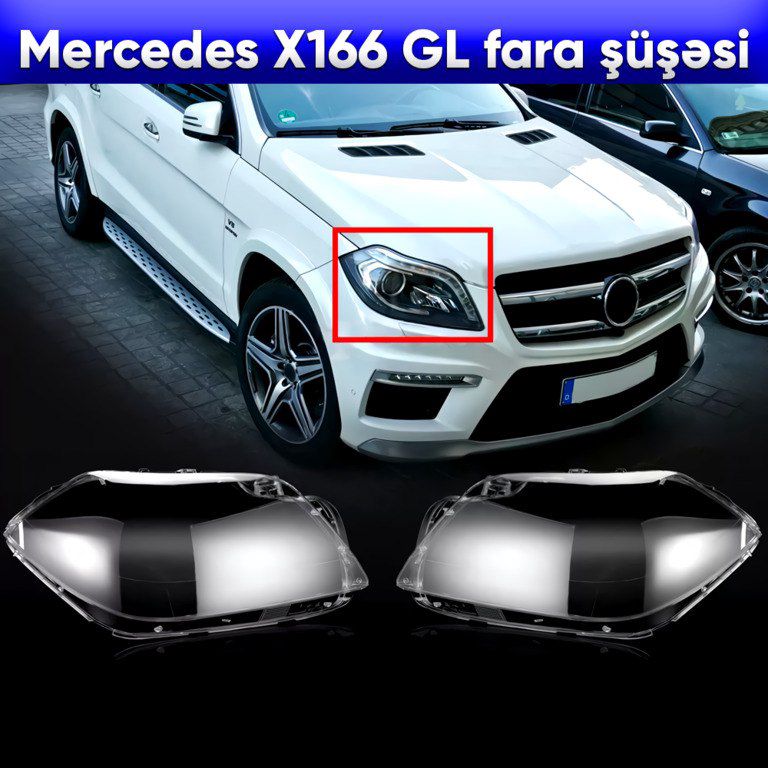 "Mercedes X166 GL" fara şüşəsi — Ehtiyat hissələri və aksesuarlar, Bakı (12)