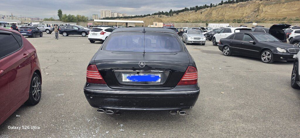 Mercedes S 500, 5.0 L, 1999 il, 567 890 km 88-DE-244 — Avtomobillər, Bakı (2)