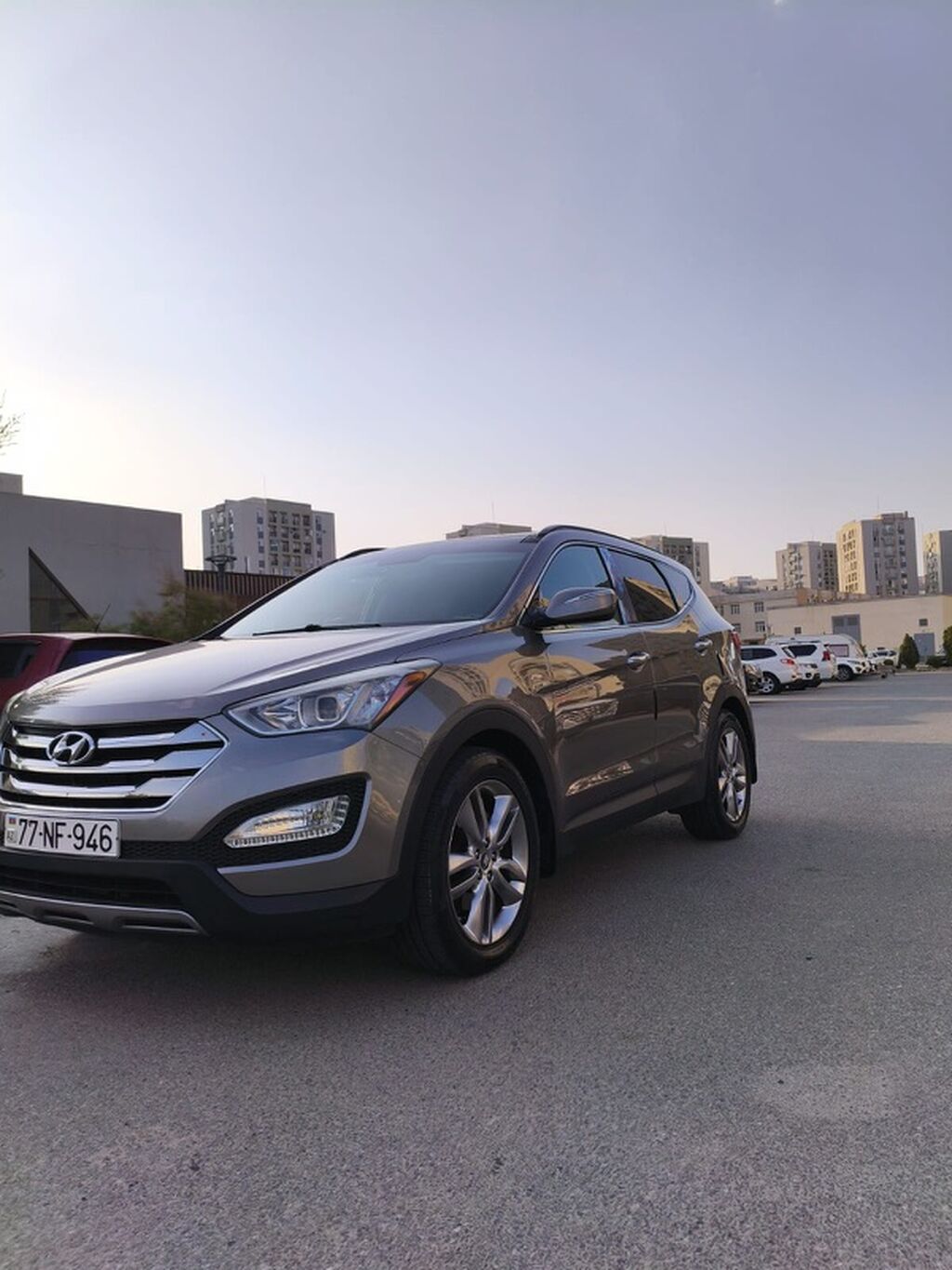 Hyundai Santa Fe: 2 l Krossover 77-NF-946 — Avtomobillər, Bakı (7)