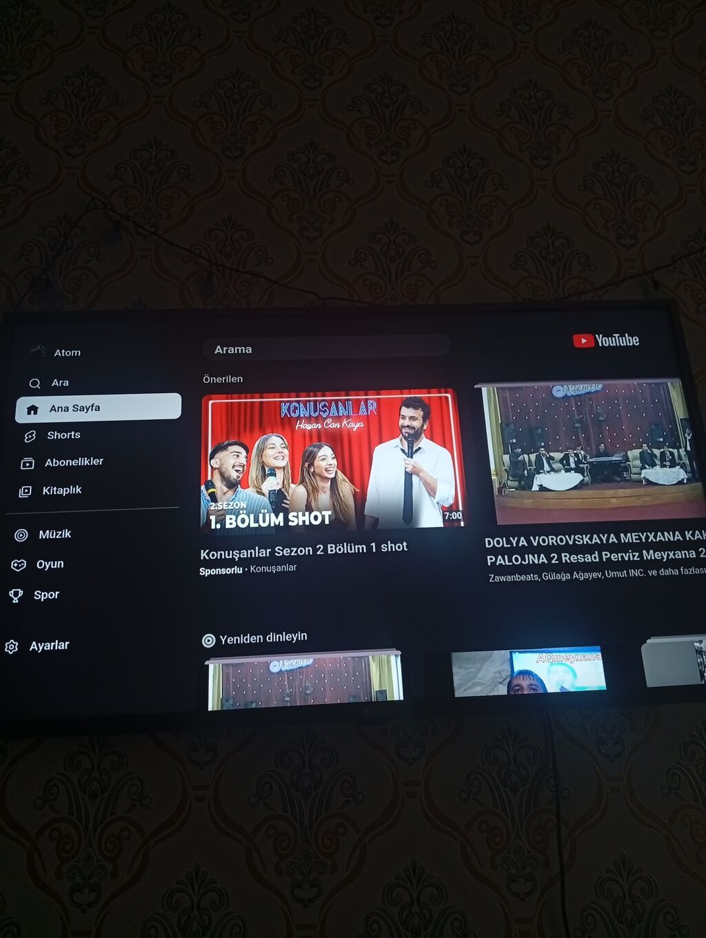 LG Smart TV – webOS - Smart platforma: LG webOS – YouTube, Prime — Televizorlar, Mehdiabad (2)