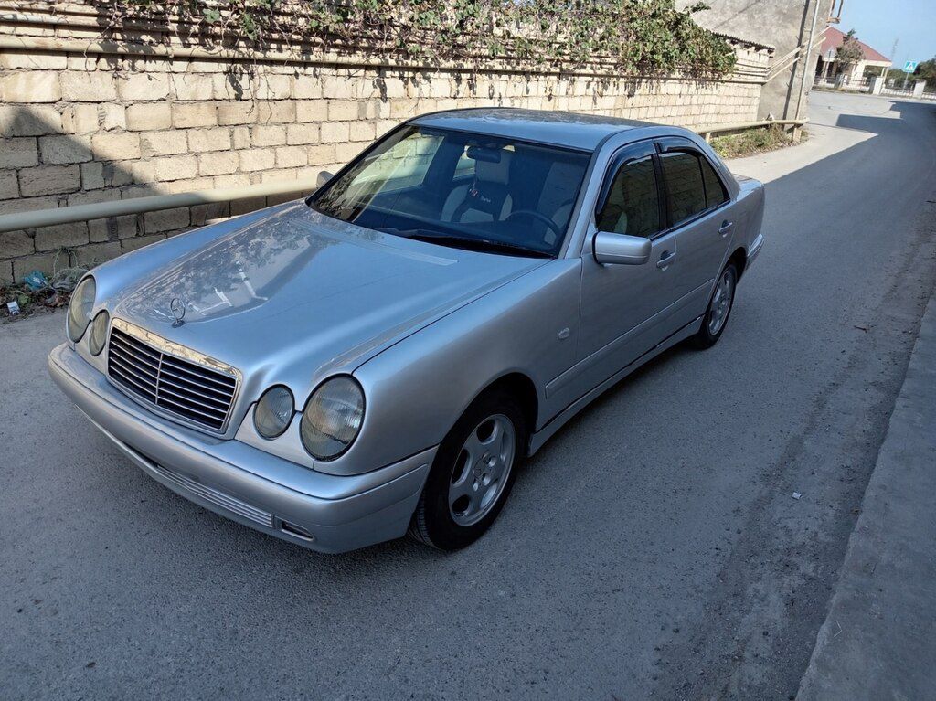 Mercedes E 230, 2.3 L, 1997 il, 356 450 km — Avtomobillər, Sumqayıt (11)