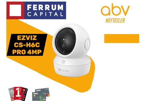 Kamera Ezvız CS-H6c Pro 4MP 4MM IR 10m Wi-Fi 2 way audio — Bakı