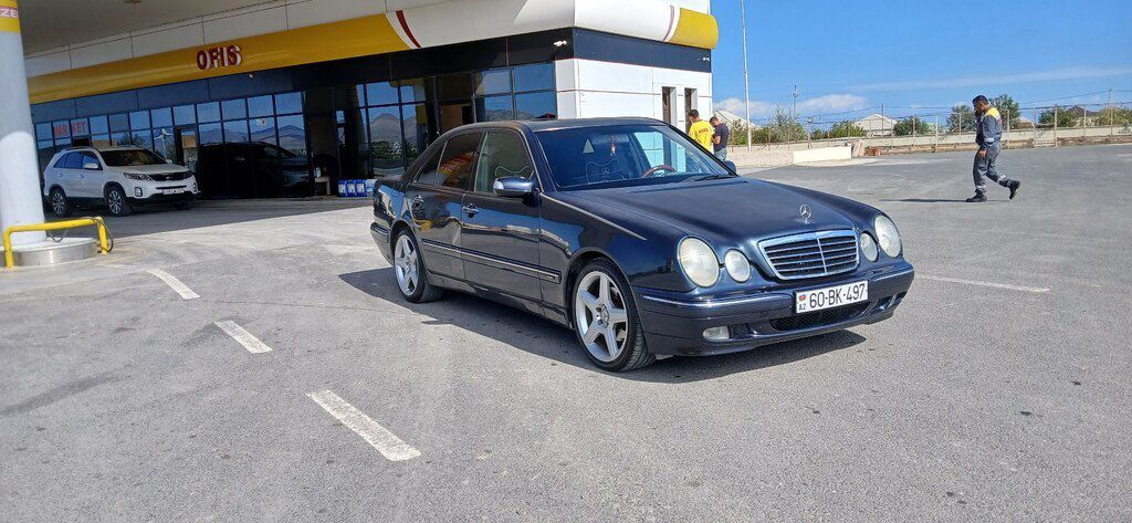 Mercedes E 240, 2.4 L, 2000 il, 299 633 km 60-BK-497 — Avtomobillər, Sumqayıt (8)