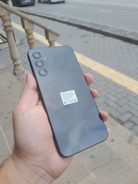 Samsung Galaxy A24 4G, 128 GB, rəng - Qara, Zəmanət, Sensor, Barmaq izi — Bakı