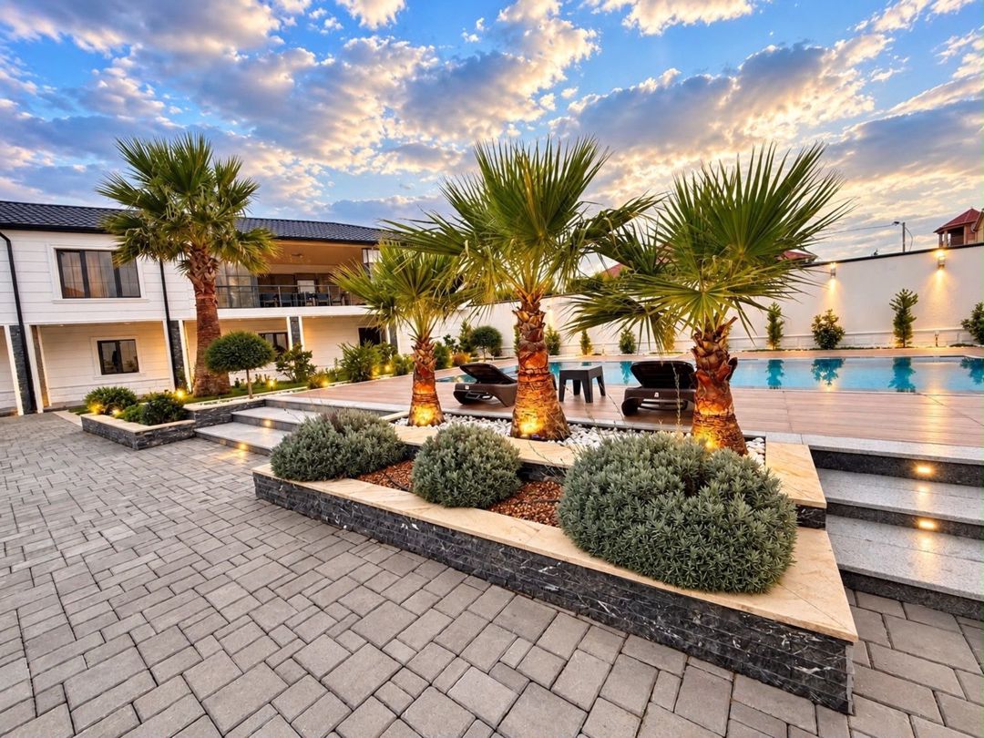 Satılır 10 otaqlı həyət evi/bağ evi 400 m² — Ev, villa, Bakı (3)