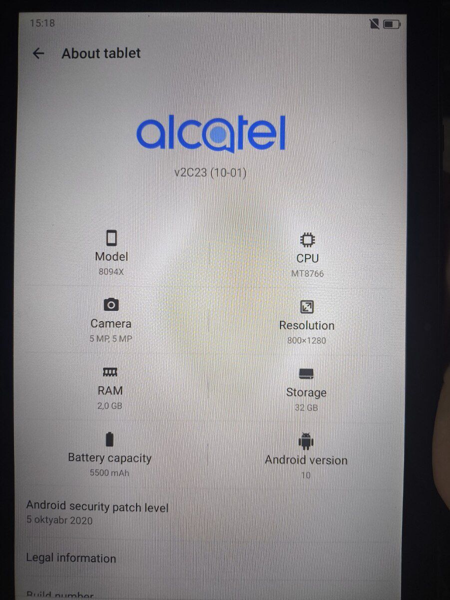 Alcatel 3T10 2020 — Planshetlər, Bakı (3)