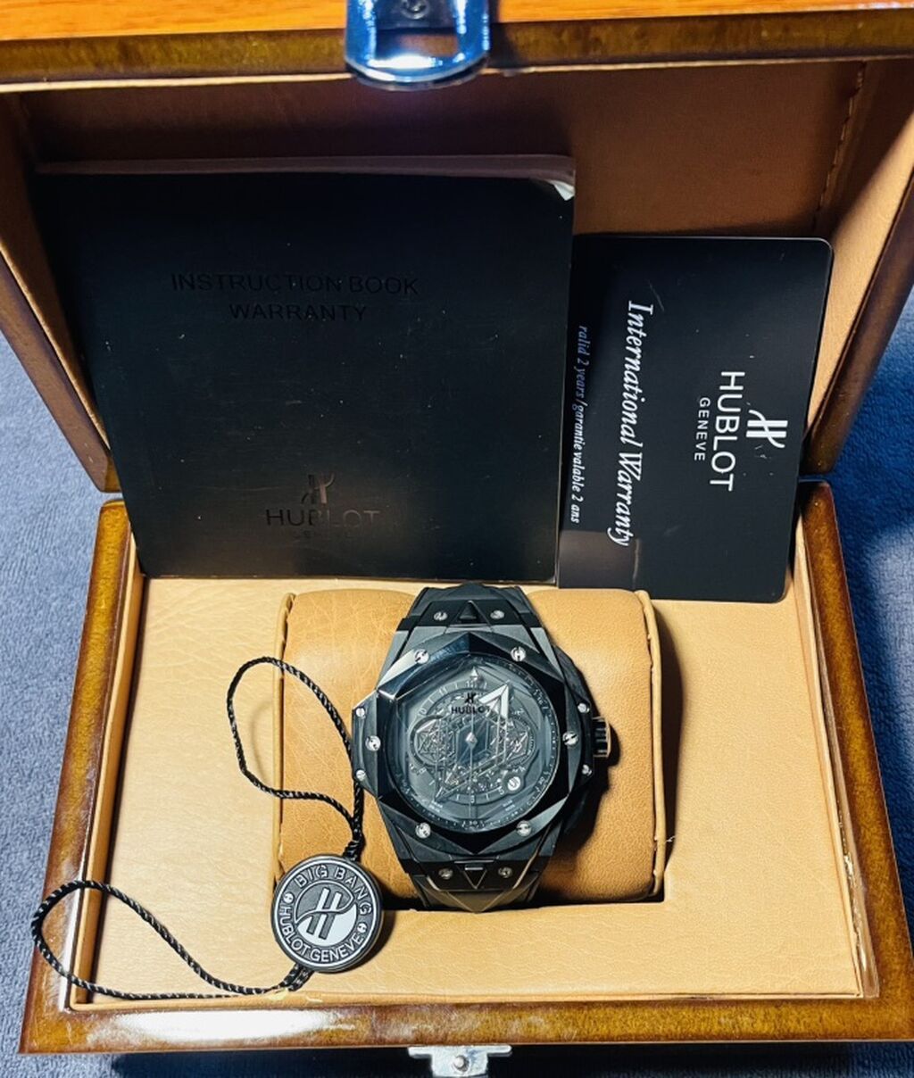 Hublot Big Bang Sang Bleu (məhdud seriya) saatı Saat ideal saatdir her — Qol saatları, Digah (2)