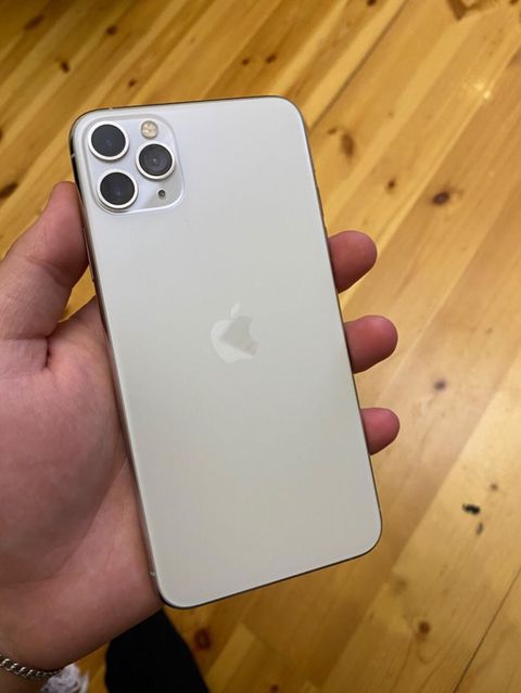 IPhone 11 Pro Max, 64 GB, Matte Silver, Simsiz şarj, Face ID — Bakı