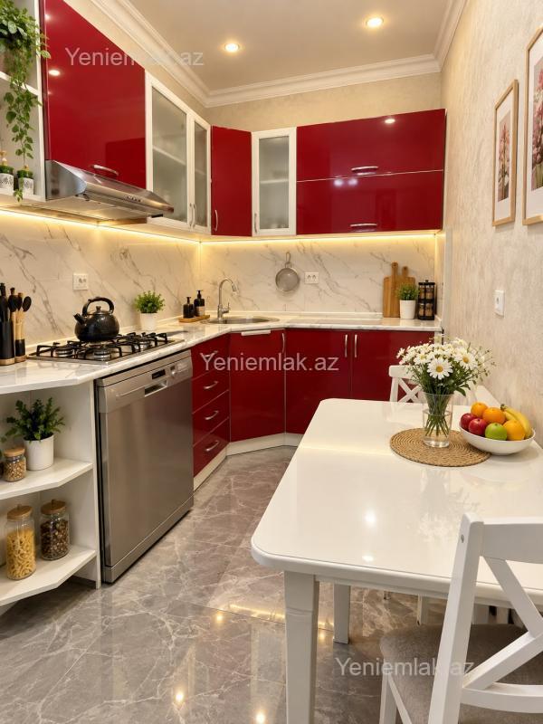 Satılır 3 otaqlı Bina evi menzil (Yeni tikili), 94 m², Xətai rayonu — Mənzil, Bakı (3)
