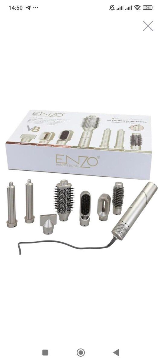 Enzo EN755 Çoxfunksiyalı saç qurutma dəsti / fen — Ev texnikası, Bakı (6)