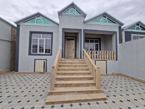 Satılır 3 otaqlı həyət evi/bağ evi 90 m² — Bakı
