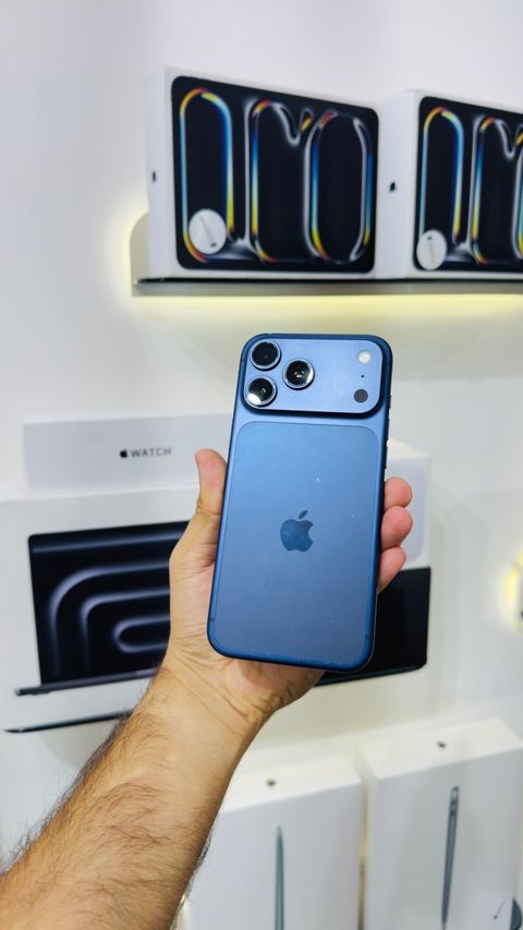 Apple iPhone 17 Pro Max Deep Blue 512GB/12GB — Bakı