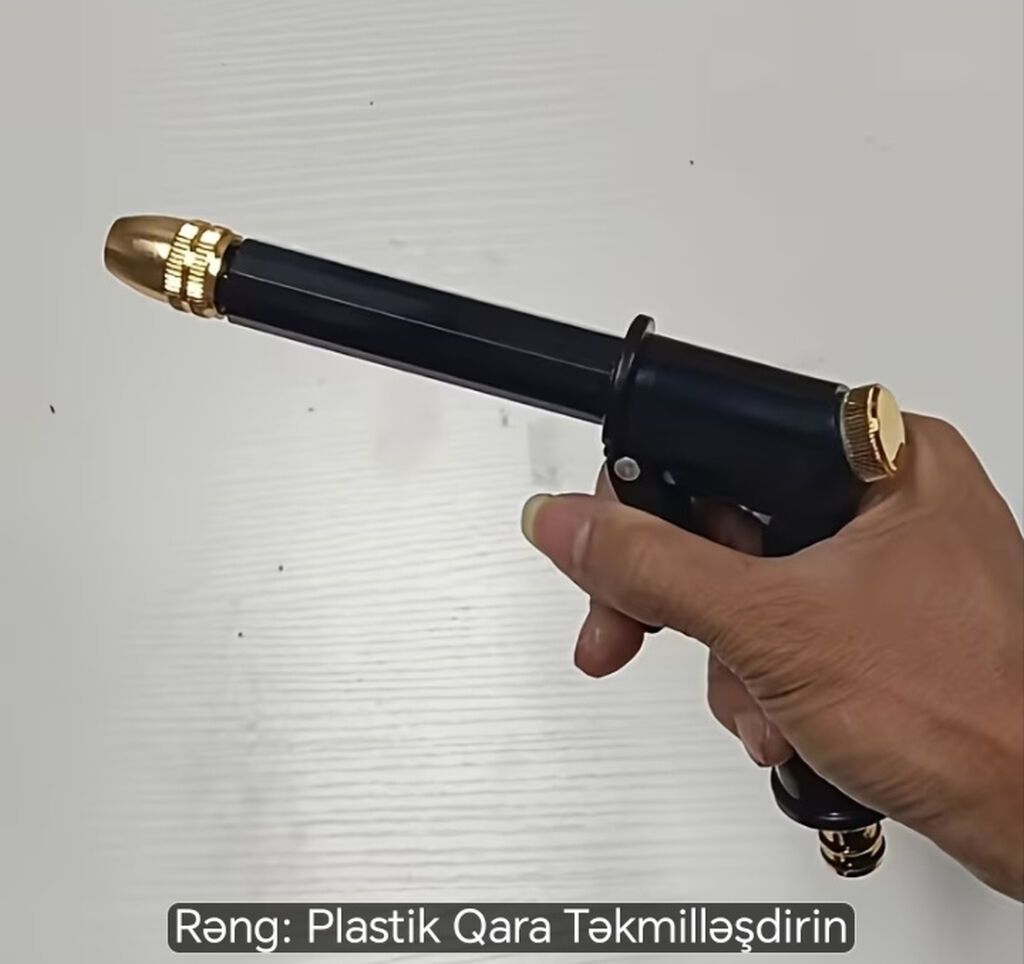 Yüksək təzyiqli su şlanqı üçün tapança tipli başlıq. - Material — Suvarma avadanlığı, Bakı (2)