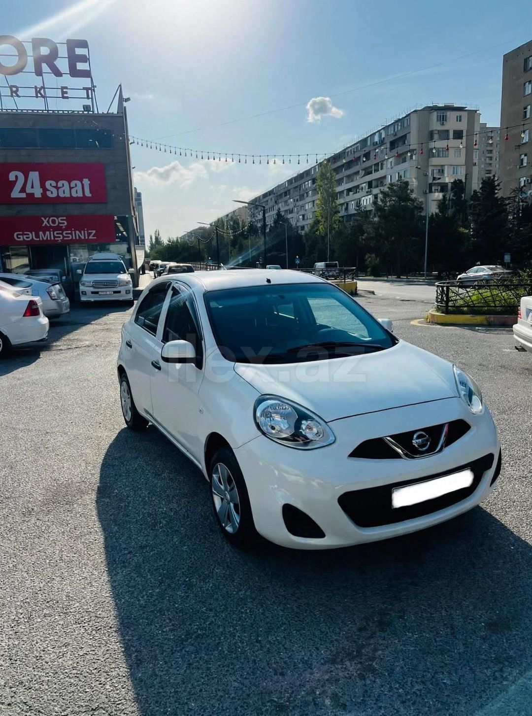2015 Nissan March, 1.2 L, 2015, 80,000 km — Avtomobillər, Bakı (2)