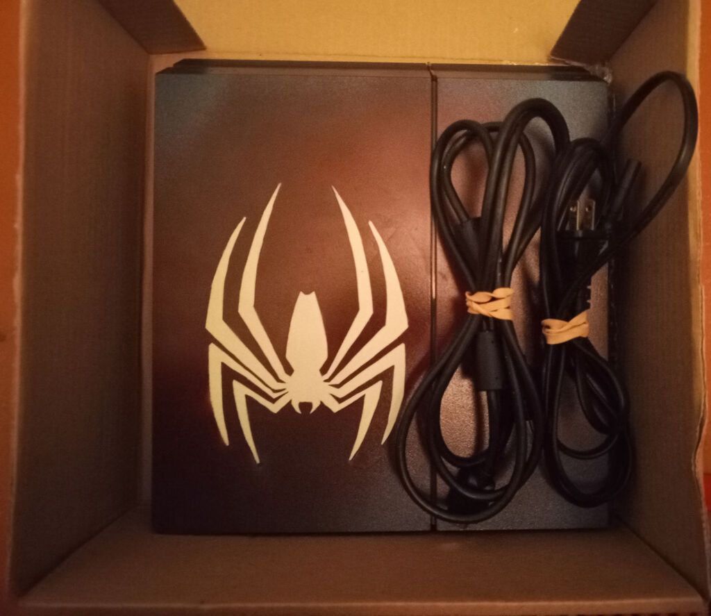 PS4 Fat 500GB Spider-Man Custom 13.52 pultlar + oyunlar — Oyunlar, konsollər və proqramlar, Bakı (4)