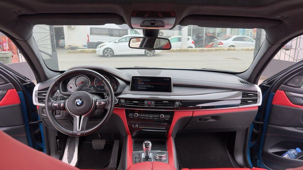 BMW X6 M, 4.4 L, 2018 il, 160 000 km 90-ZC-007 — Avtomobillər, Bakı (9)