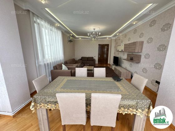 İcarəyə verilir 2 otaqlı 92 m² yeni tikili 8 Noyabr m — Mənzil (3)