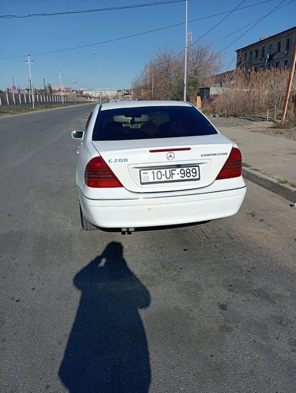 Mercedes C 180, 2.0 L, 2002 il, 445 225 km 10-UF-989 — Avtomobillər, Bakı (2)