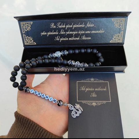 Ad ilə Hediyyelik Tesbeh №627 — Bakı