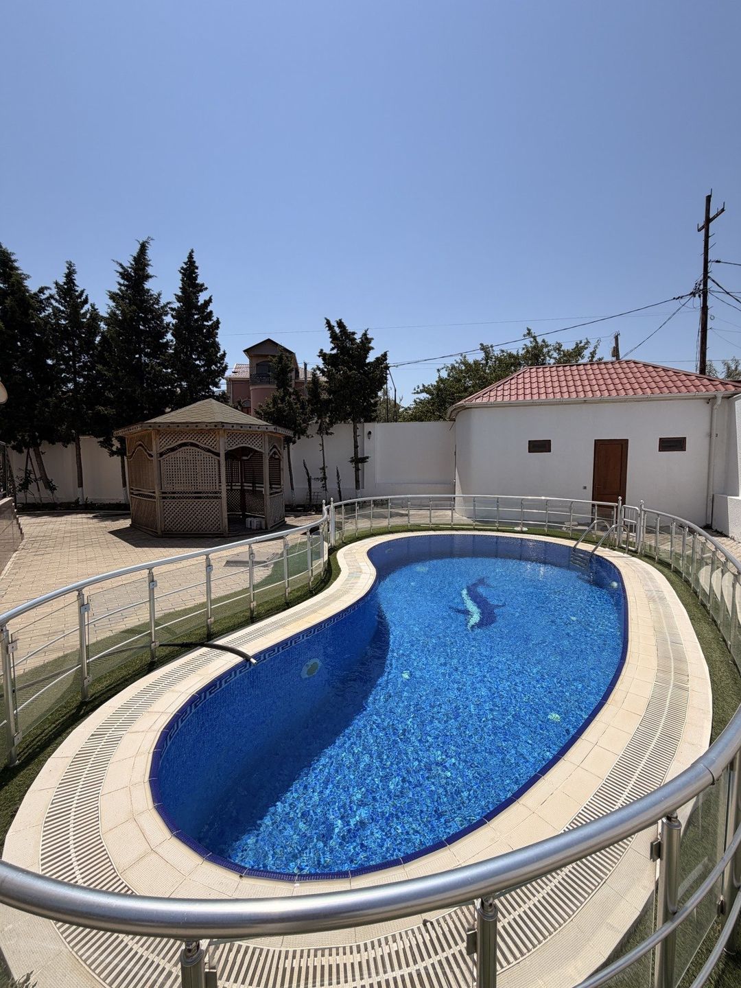 Satılır 6 otaqlı həyət evi/bağ evi 350 m² — Ev, villa, Bakı (5)
