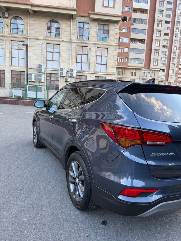 Hyundai Santa Fe, 2.0 L, 2017 il, 175 000 km 88-DZ-604 — Avtomobillər, Bakı (6)