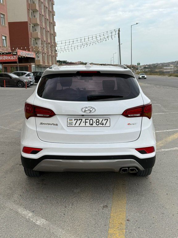 Hyundai Santa Fe, 2.0 L, 2015 il, 143 000 km 77-FQ-847 — Avtomobillər, Bakı (4)
