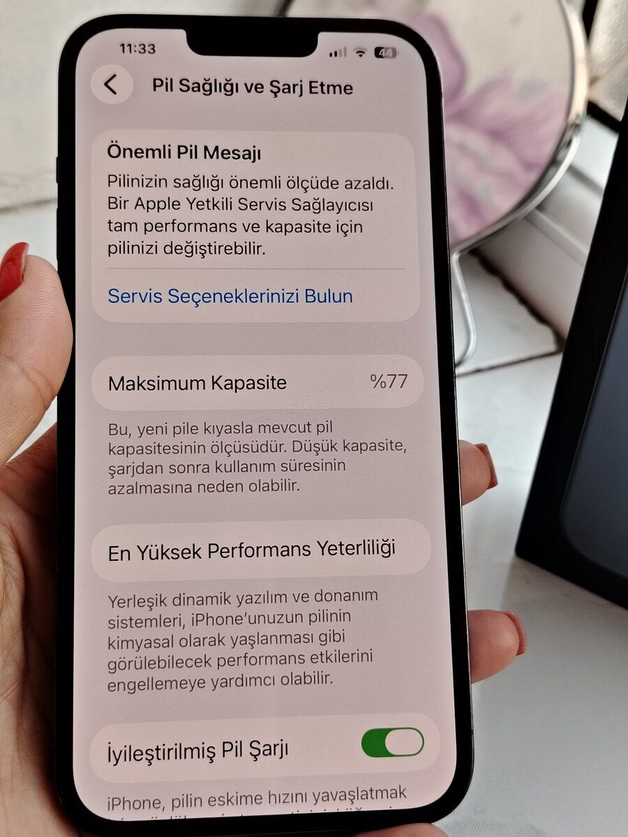 Apple iPhone 13 Pro Max Graphite 128GB/6GB — Smartfonlar, Bakı (5)