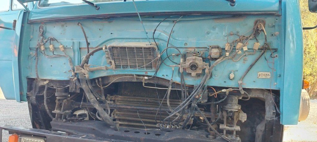 KamAz 5511, 11 L, 1984 il, 932 000 km 24-BD-932 — Yük maşınları, Şəki (8)