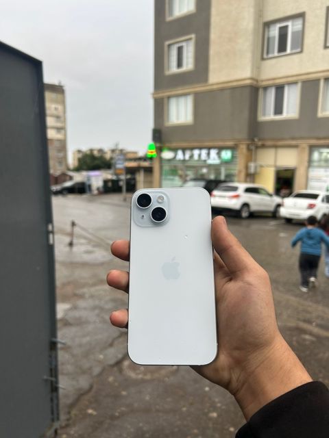 Apple iPhone 15 Blue 128GB/6GB — Bakı