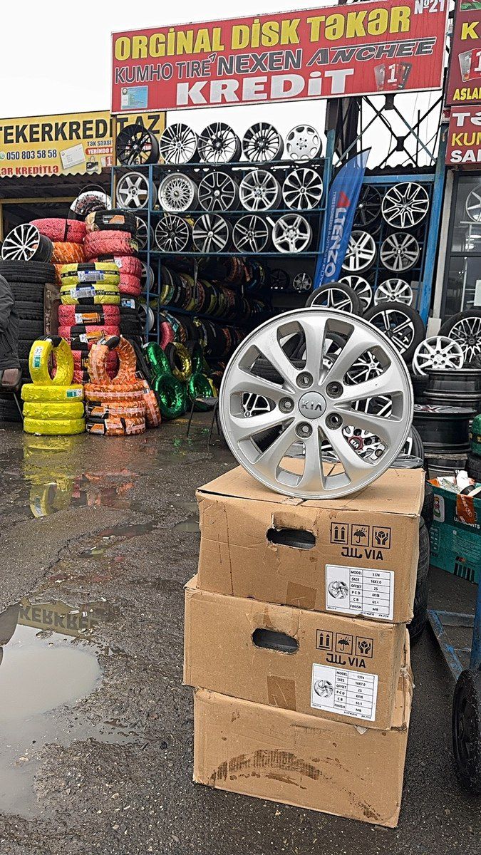 Kia, Hyundai diskləri R15 — Ehtiyat hissələri və aksesuarlar, Bakı (6)