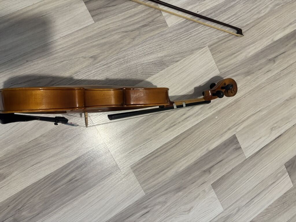 Məhsul: Klassik skripka (4/4 ölçü) Təsvir: - Tam ölçülü 4/4 skripka — Skripkalar və digər keməçli alətlər, Masazır (4)