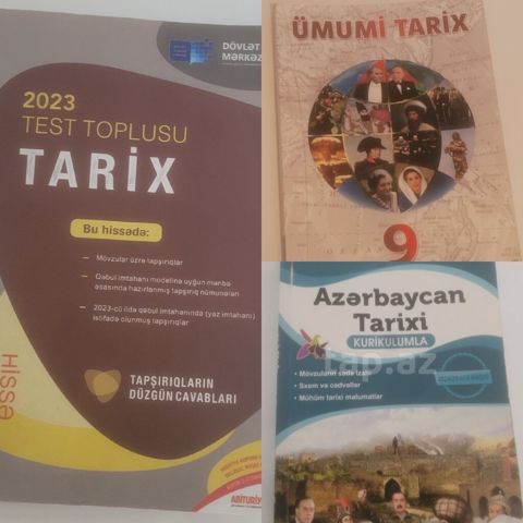 Məhsul: Tarix üzrə tədris və hazırlıq vəsaitləri toplusu — Gəncə