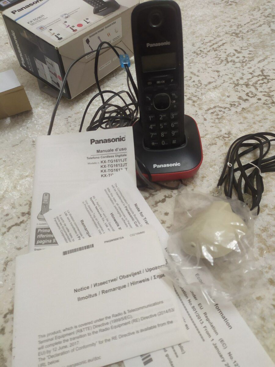 Stasionar telefon "Panasonic" — Smartfonlar, Bakı (2)