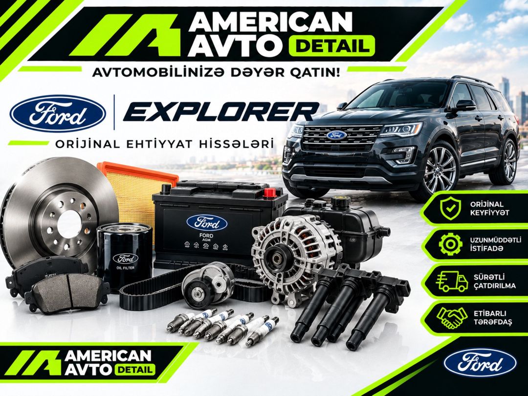 Ford Explorer ehtiyat hissələri — Ehtiyat hissələri və aksesuarlar, Bakı