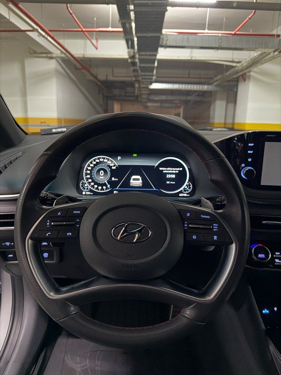 Hyundai Sonata, 1.6 L, 2019 il, 64 000 km 88-BY-411 — Avtomobillər, Bakı (7)