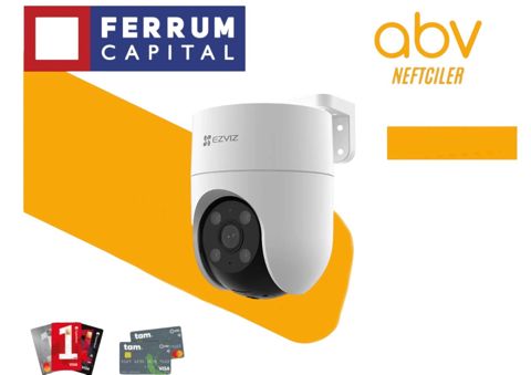 Ezvız CS-H8c 4G 3MP Wi-Fi PT IP Outdoor Kamera — Bakı