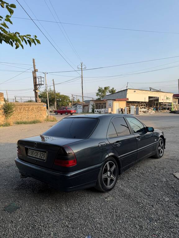 Mercedes C 180, 1.8 L, 1996 il, 415 000 km 90-CK-329 — Avtomobillər, Şəmkir (3)