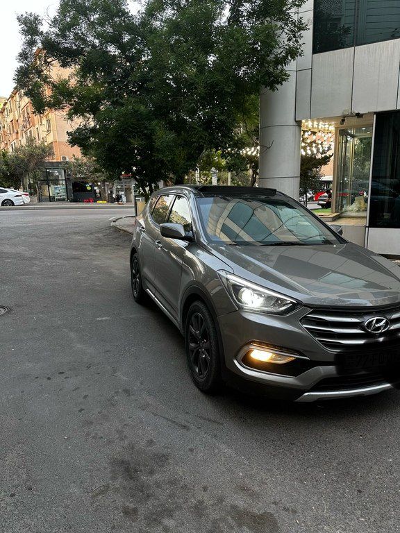 Hyundai Santa Fe, 2.0 L, 2017 il, 160 934 km — Avtomobillər, Bakı (4)