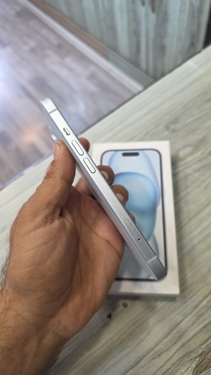 Apple iPhone 15 Blue 128GB/6GB — Smartfonlar, Bakı (4)