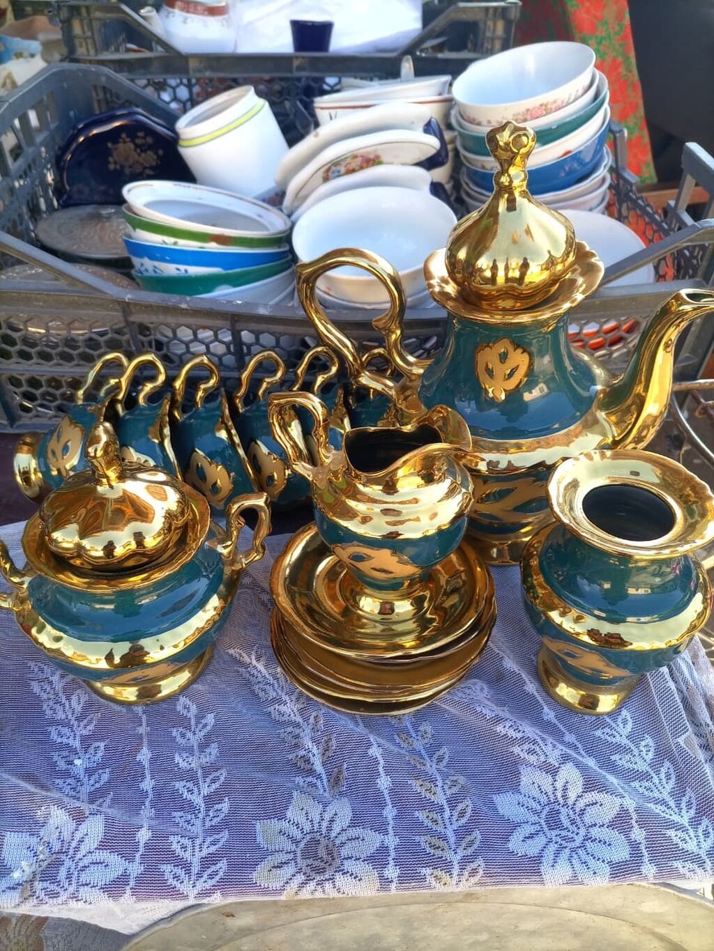 Çay dəsti, Keramika — Süfrə qabı, Bakı (6)