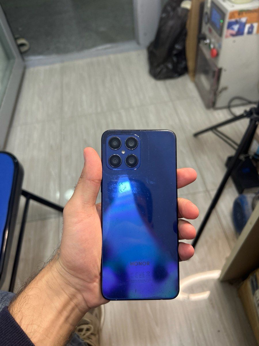 Honor X8 Ocean Blue 128GB/6GB — Smartfonlar, Bakı (3)