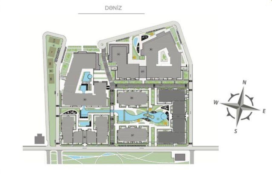 2 otaqlı mənzil, 86 m², Sea Breeze, 12 (Lighthouse) — Mənzil, Bakı (8)