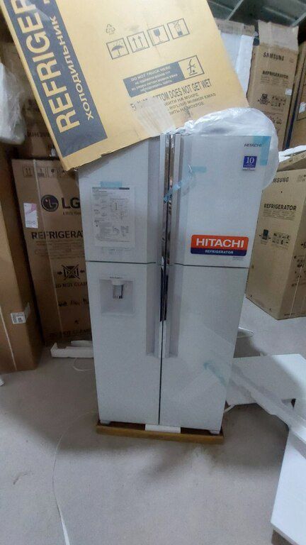 Soyuducu "Hitachi R-W660PUC7 GPW" — Ev texnikası, Bakı (2)