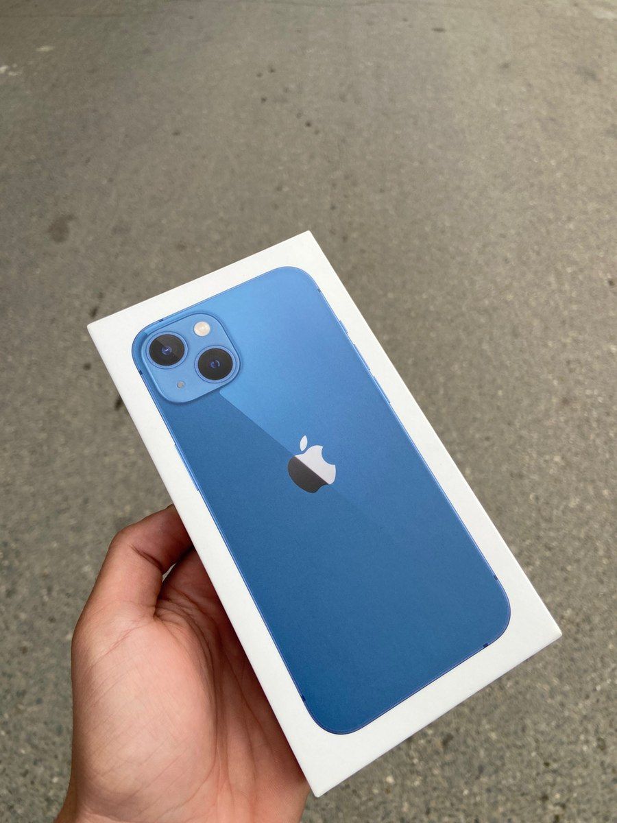 Apple iPhone 13 Blue 128GB/4GB — Smartfonlar, Bakı