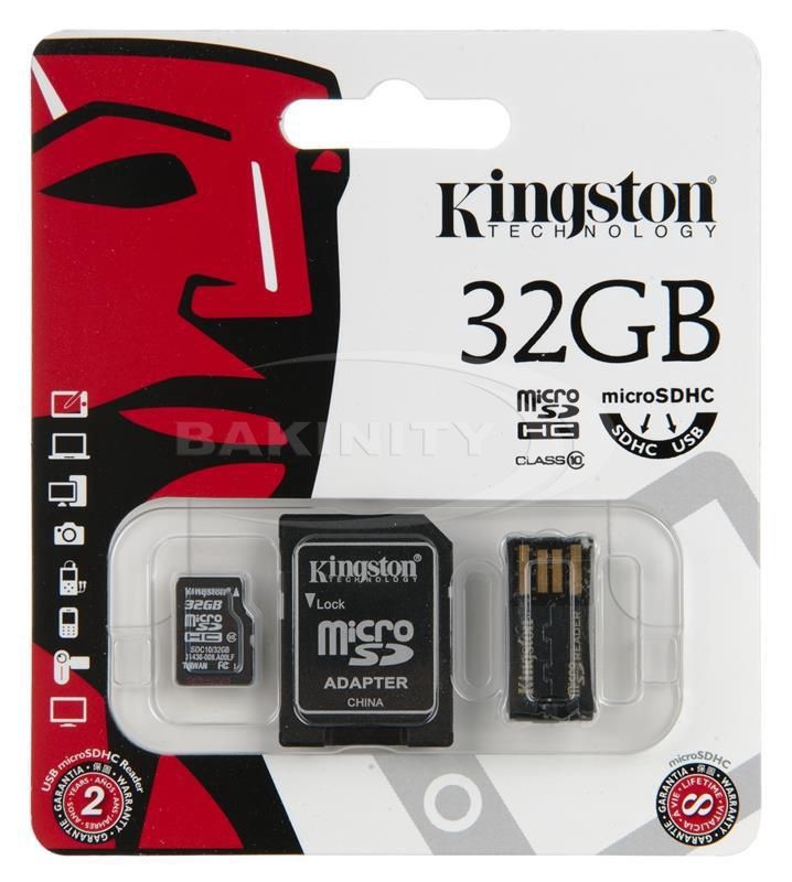 Yaddaş kartı Kingston MBLY10G2/32GB — Yaddaş kartları, Bakı (2)