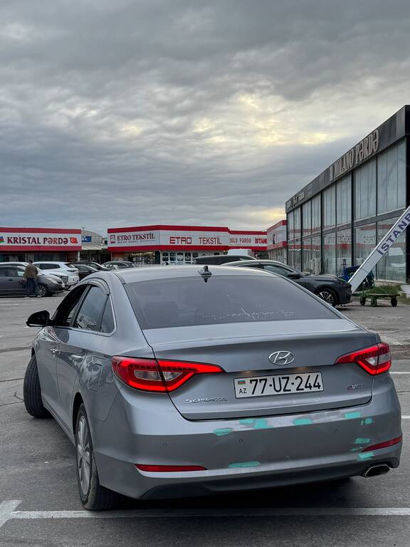Hyundai Sonata, 1.7 L, 2015 il, 185 000 km 77-UZ-244 — Avtomobillər, Bakı (2)