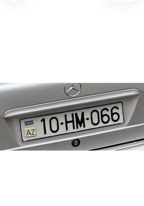 Avtonömrə: 10-HM-066 - Format: 10 seriya, HM kombinasiyası, üçrəqəmli — Pirəkəşkül