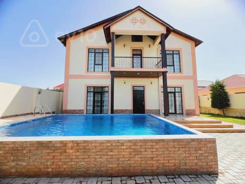 5 otaqlı həyət evi, 220 m², Mərdəkan qəs — Novruz